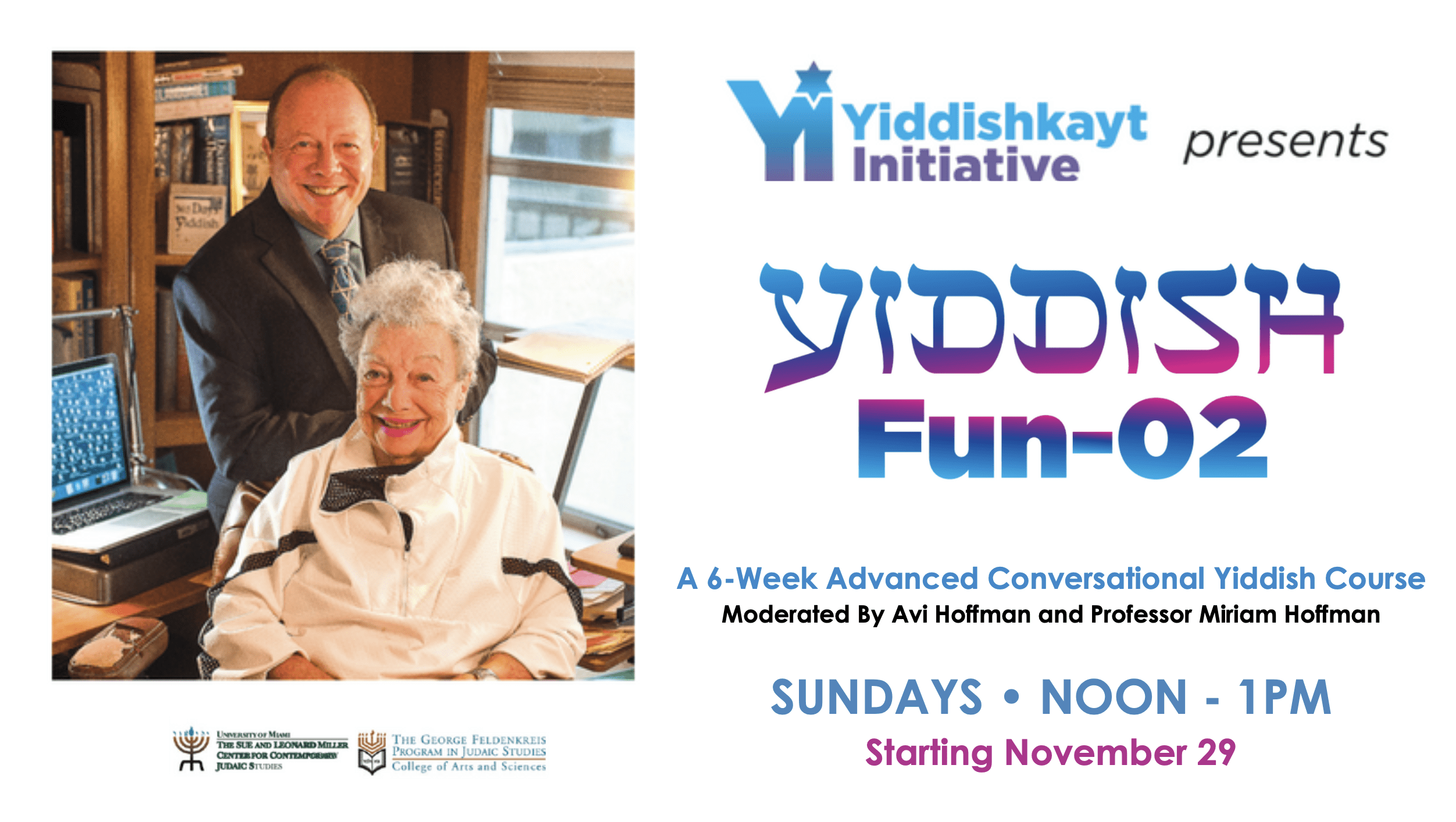 Yiddish Fun-01 Yiddish Language Class